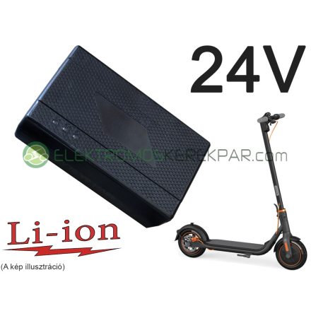 24V 1.6A Elektromos Roller töltő (LI-ION akkuhoz)