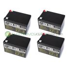 Elektromos kerékpár akkumulátor 6-dzm-12 12V 12Ah teljes választékban (CK110803) - 06705125161