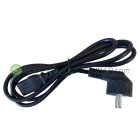 220V tápvezeték 3 pólusú ház alakú szögletes dugóval (3P)