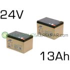 Elektromos kerékpár akkumulátor 6-dzm-10 12V 13Ah teljes választékban (CK149208) - 06705125161