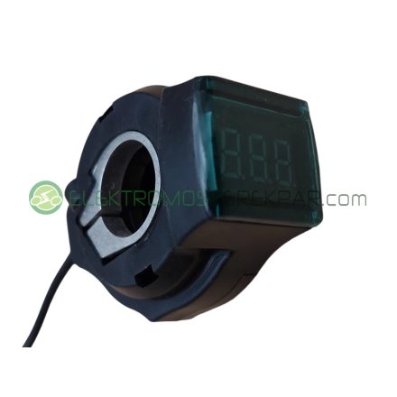 Töltésvisszajelző elektromos kerékpárhoz