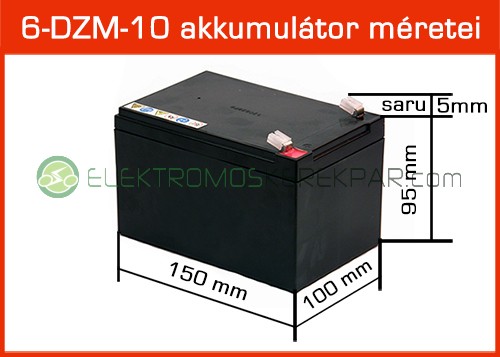 36V 12Ah 6 dzm 10 elektromos ker kp r akkumul tor akci CK3