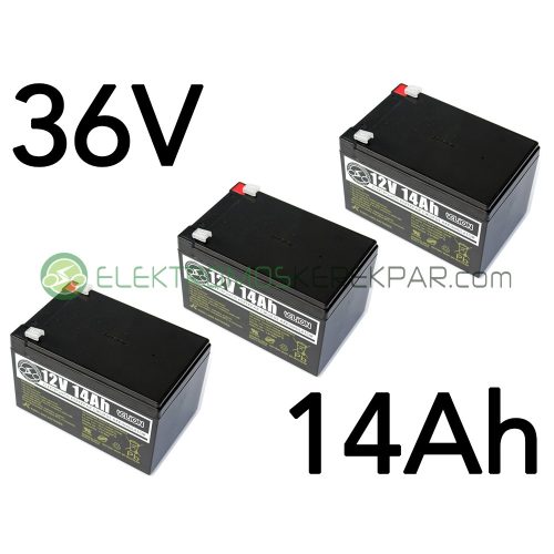 Elektromos kerékpár akkumulátor 6-dzm-10 12V 14Ah teljes választékban (CK522099) - 06705125161