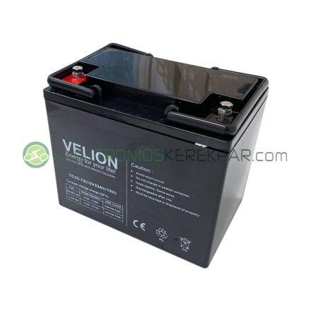 12V 33Ah elektromos kerekesszék akkumulátor (VELION)