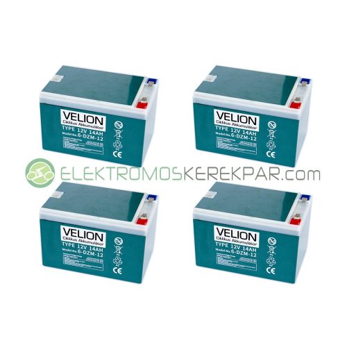 Elektromos kerékpár akkumulátor 6-dzm-12 12V 14Ah (CK731533) - 06705125161