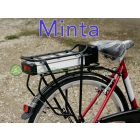 Csomagtartó kazetta elektromos kerékpár Li-ion akkumulátorhoz