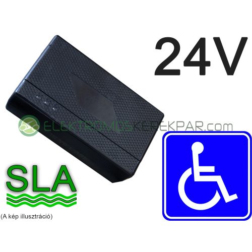 Elektromos rokkantkocsi (kerekesszék) töltő (24V 5.0A)