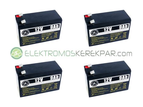 Elektromos kerékpár akkumulátor 6-dzm-9 12V 9Ah (CK919488) -  06705125161