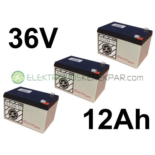 elektromos kerékpár akkumulátor 6-dzm-10 12V 12Ah árak (CK940074) - 06705125161