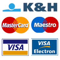 Online Bankártyás fizetés a KnH bank online fizetési oldalán.