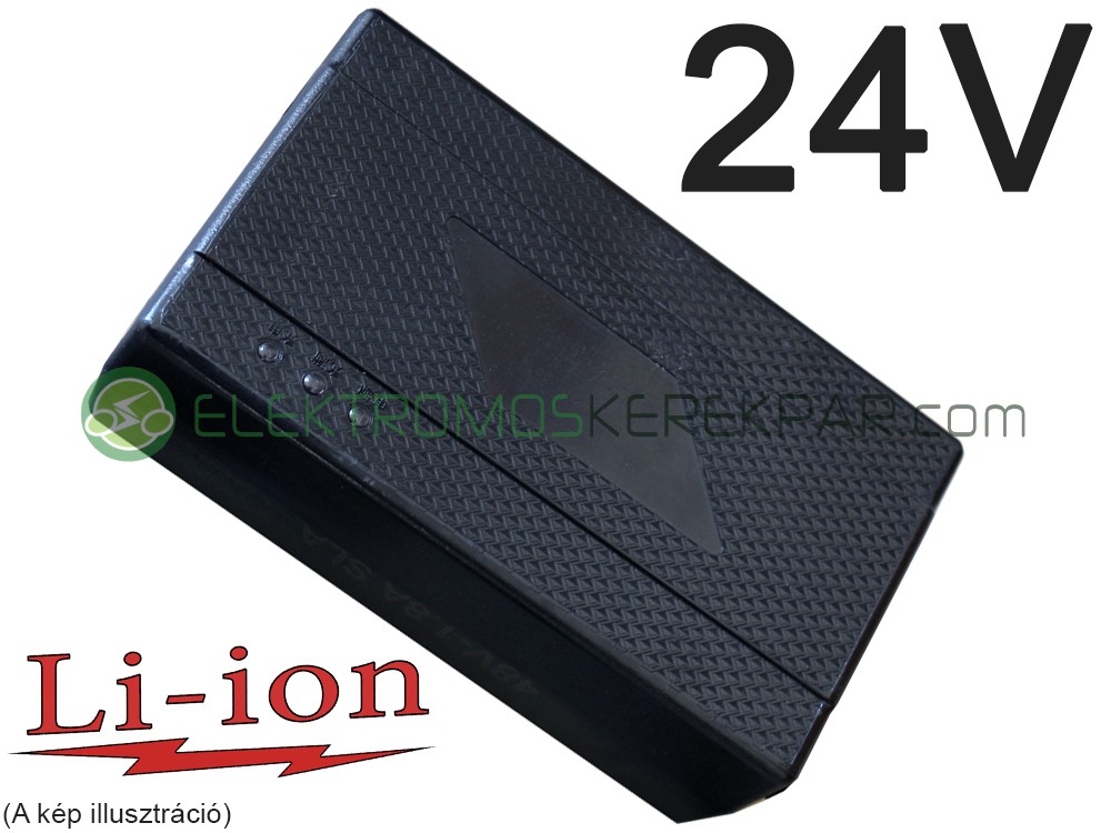 Image of Elektromos kerékpár töltő 24V 1.6A (Li-ion akkuhoz)