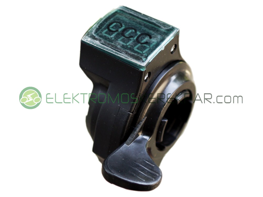 Image of 2 az 1-ben gázkar, töltöttség visszajelzővel (tolattyús)