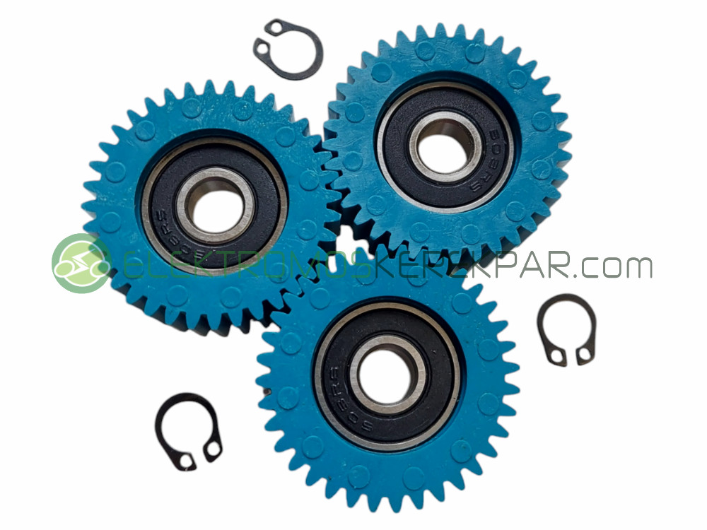 Image of Fogaskerék garnitúra elektromos kerékpár villanymotorhoz