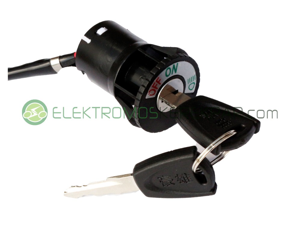 Image of Elektromos kerékpár Gyújtáskapcsoló (30mm)